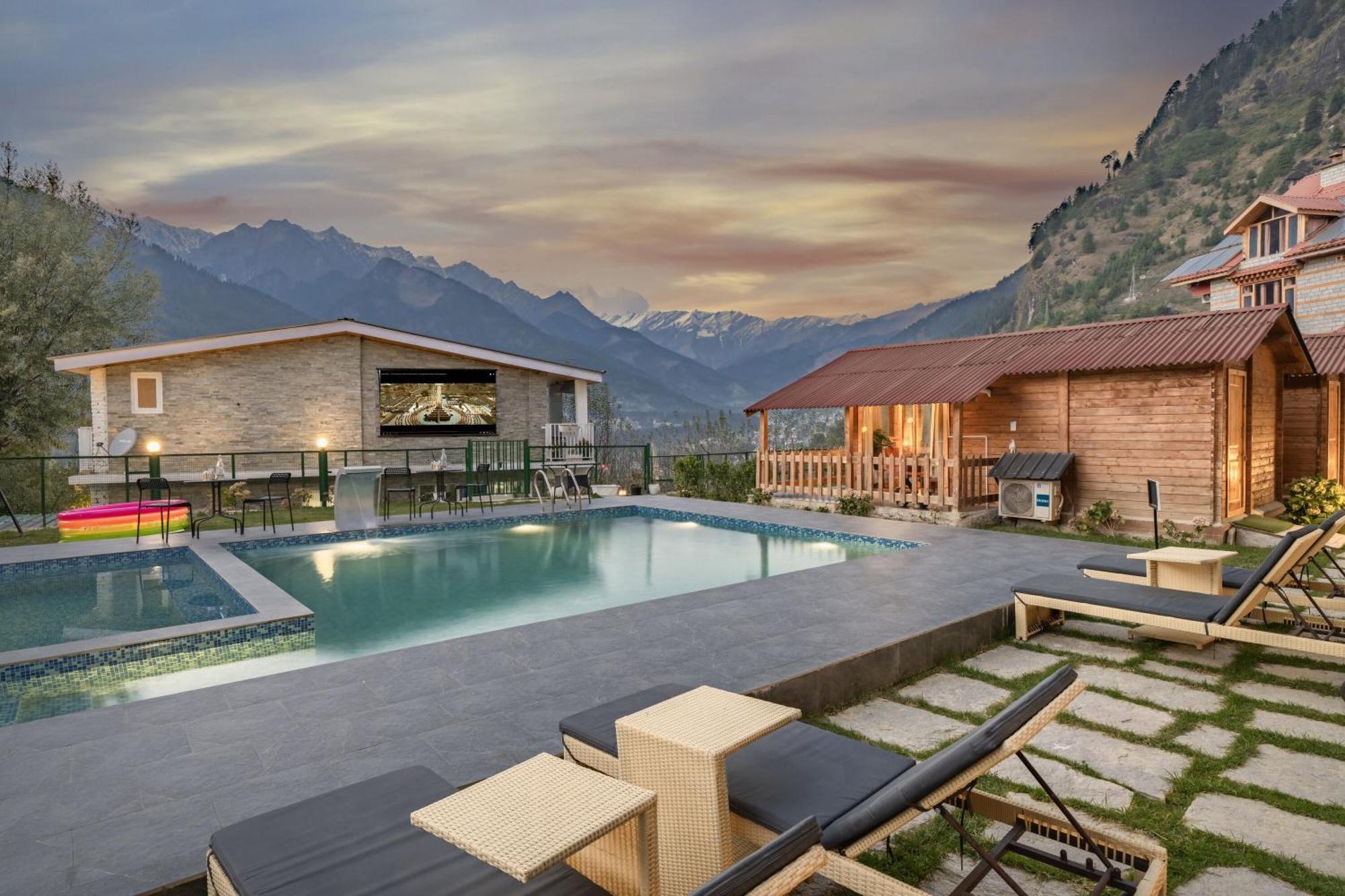 Hotel Echor Himalayan Heights Manali Exterior foto