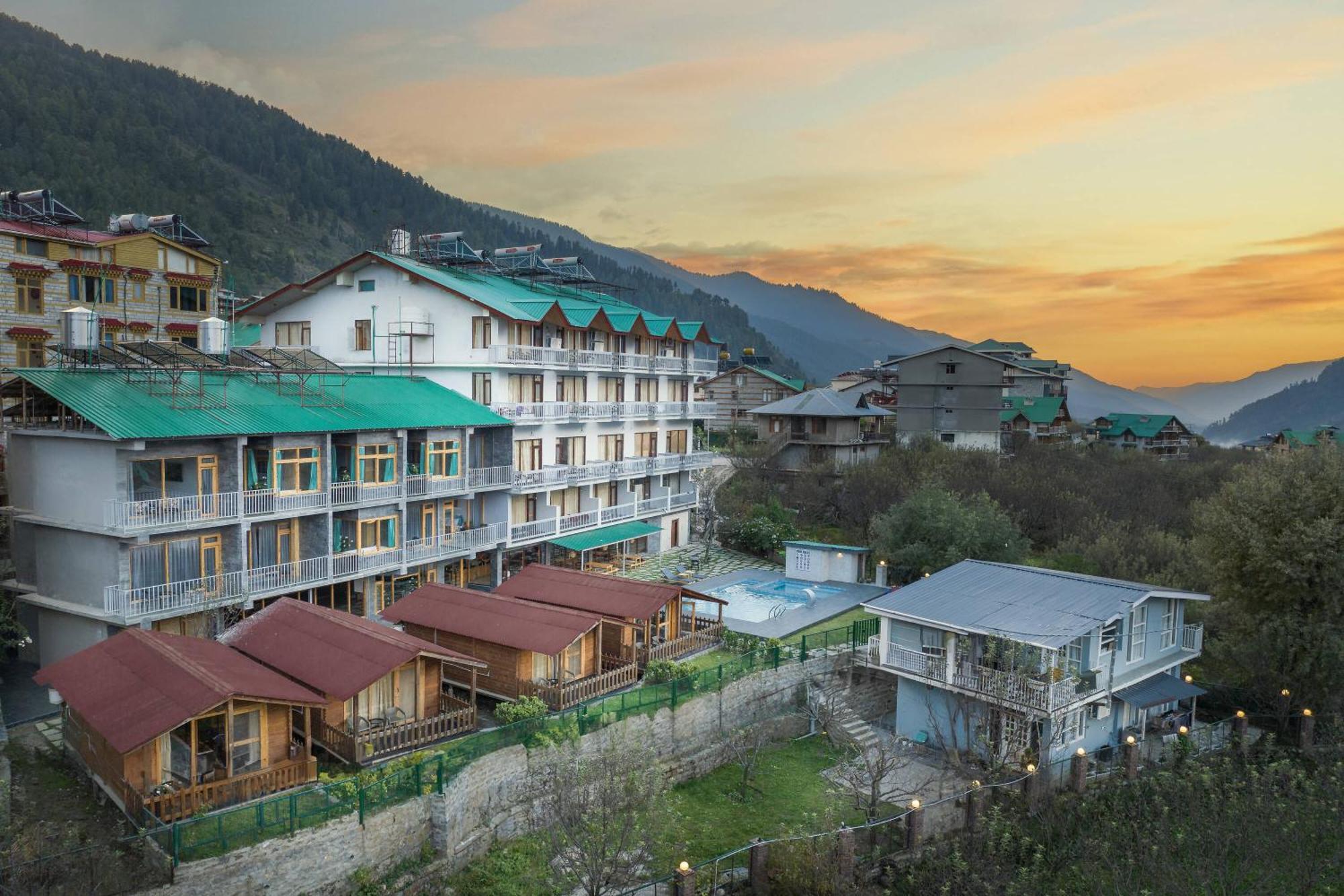 Hotel Echor Himalayan Heights Manali Exterior foto